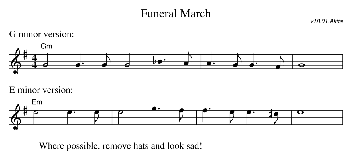 Sheet music for the dance Duel of Honour